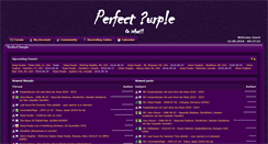 Desktop Screenshot of perfect-purple.com