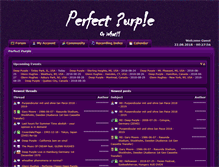 Tablet Screenshot of perfect-purple.com